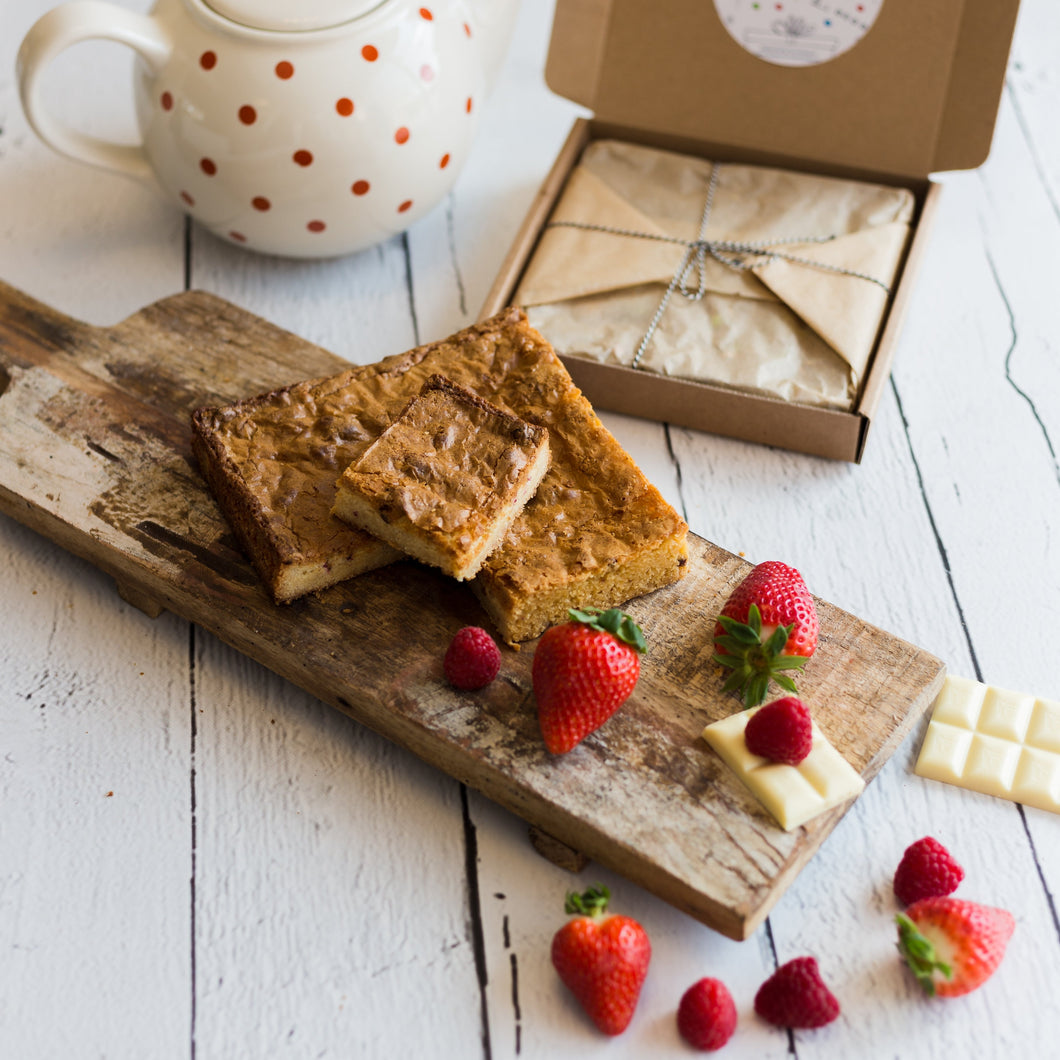 Blondie rood fruit