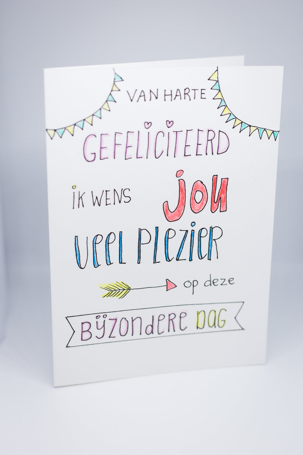 4. Kaart gefeliciteerd