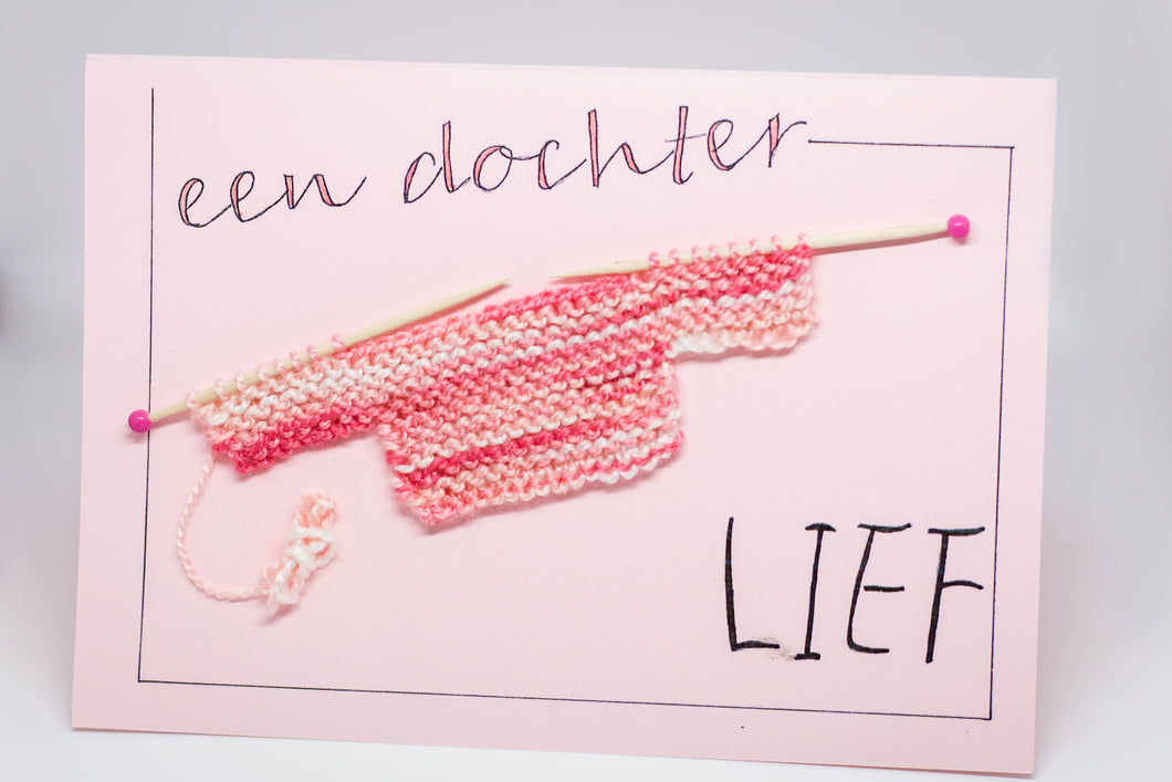 9.Kaart geboorte - dochter